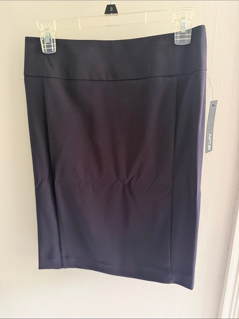 Apt. 9 Navy Pencil Skirt